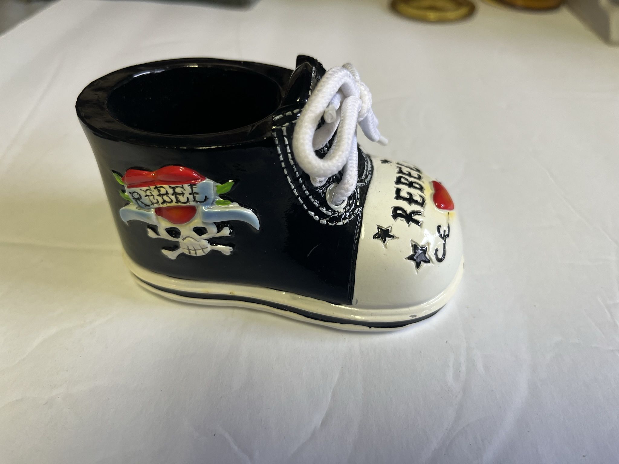 Baby Bootie Bank baby Shower Gift “Hot Stuff”