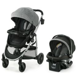 Graco SnugRide Lite DLX, Modes Pramette Travel System