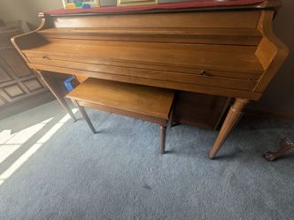 Upright Piano with Bench