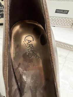 Chocolate Brown, Carlos Santana, High Heel Shoes