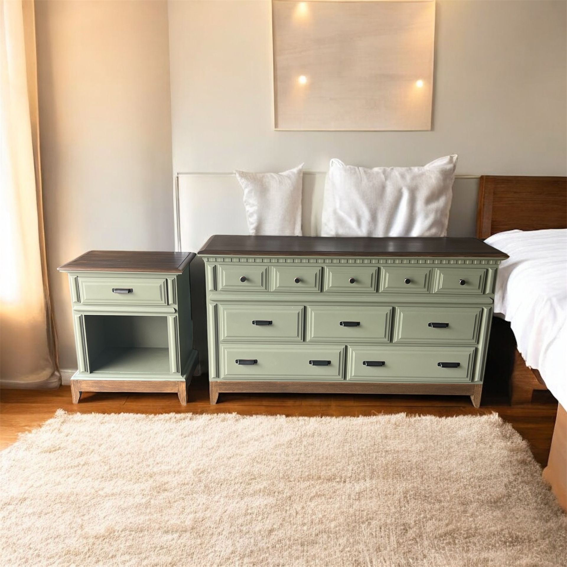 Dresser and Night Stand