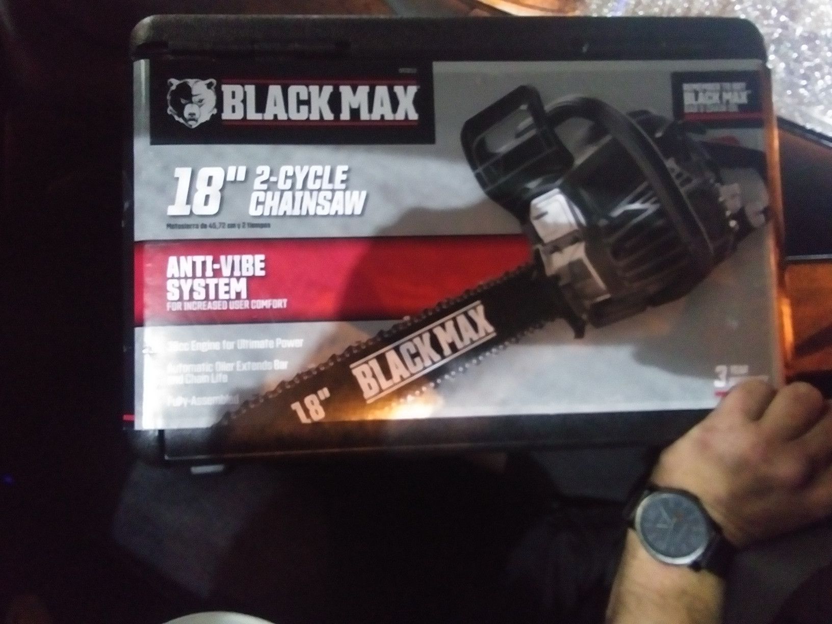 Black Jack 18inch Chainsaw Gas New