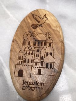 Wood Carving Of Jerusalem