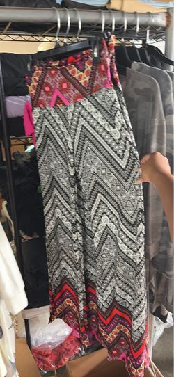 Women’s Geometric Print Palazzo Pants