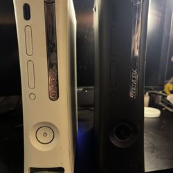 Two Xbox 360 Consoles 