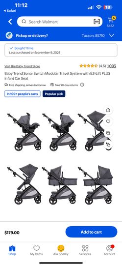 Baby trend Stroller And Bassinet Attachment