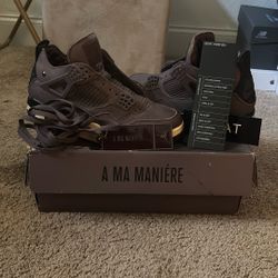 A Ma Maniere X Air Jordan 4 Retro “violet Ore” Size 8 Mens 