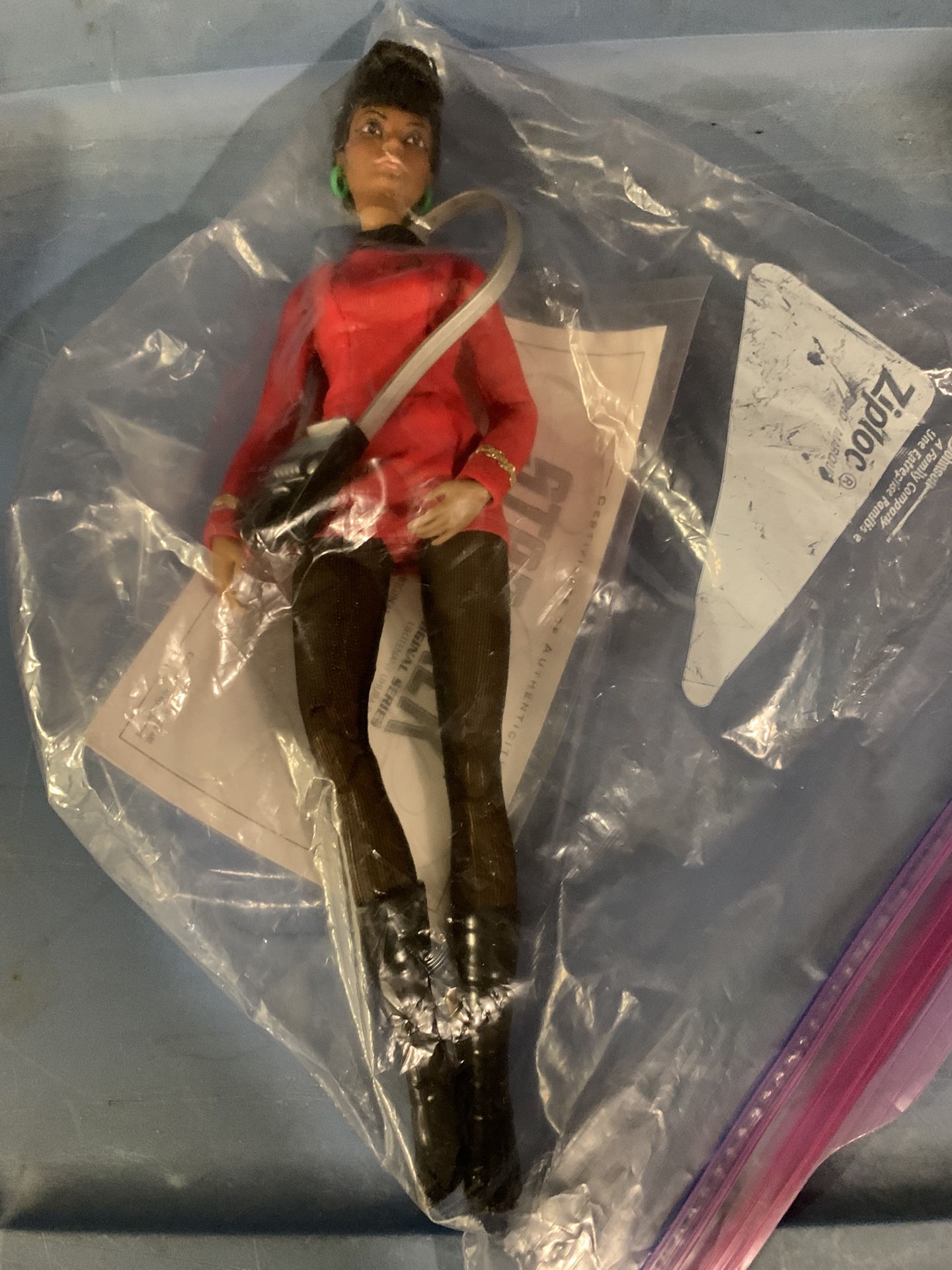 2016 Star Trek Original Lieutenant UHURA & extra set of clothes