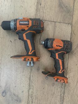 RIDGID Drill and Impact Driver Set