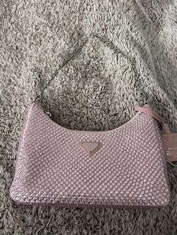 Prada Re-Edition 2000 Crystal Bag Pink