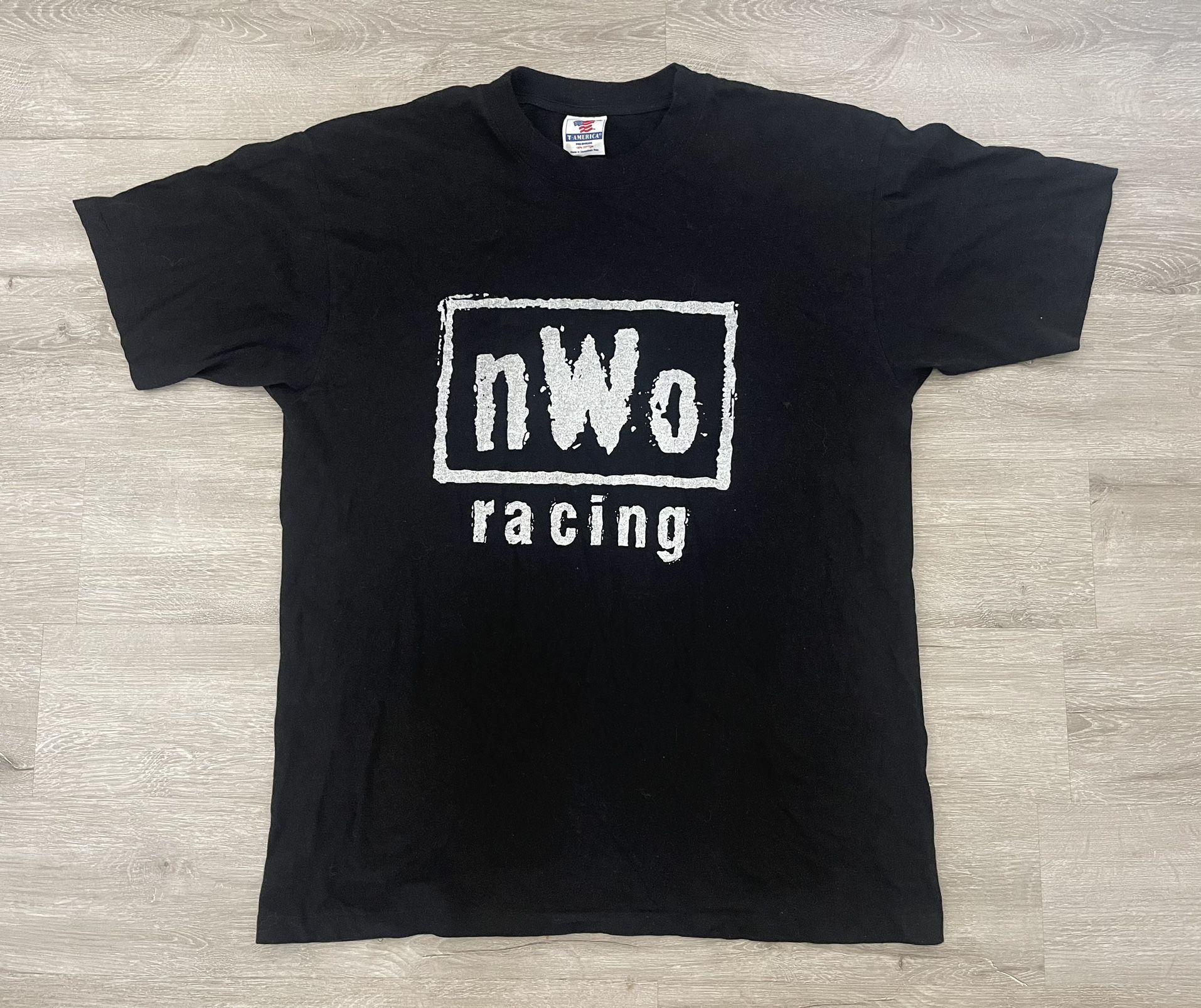 Vintage 90s WWF NWO Racing Kyle Petty 49 NASCAR Shirt Men’s Size XL