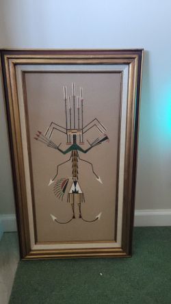 Sand Painting By J.A. Begay