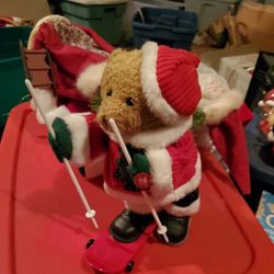 Skiing Bear