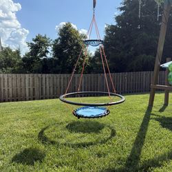 Vortex Spinning Ring Swing