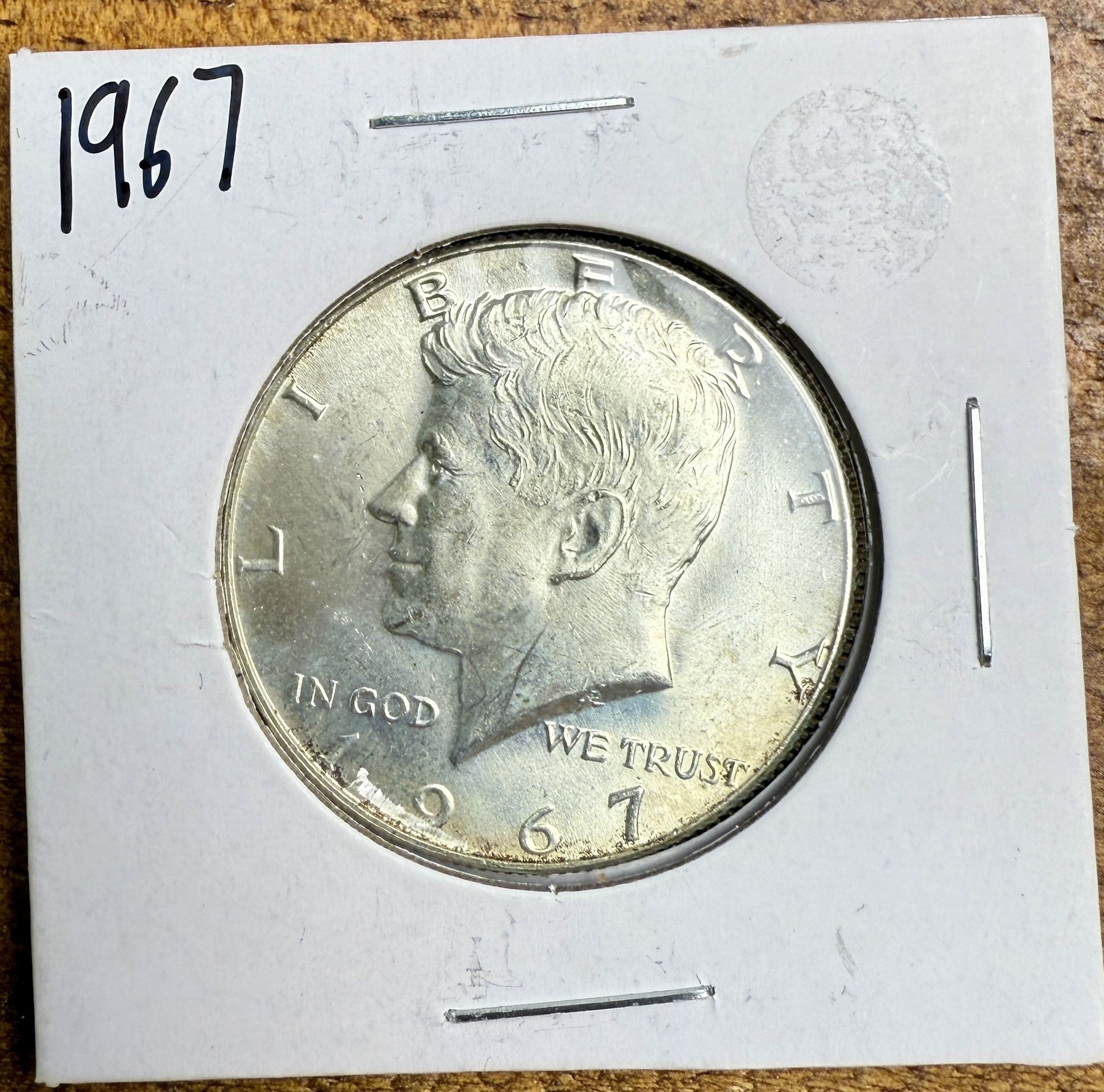 1967 Silver Kennedy Half Dollar