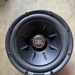 Jbl Club 1224 12" 1100 Watt Max Car Audio Selectable 2 or 4 Ohm Subwoofer 