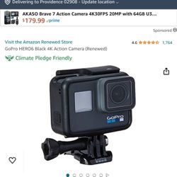 GoPro Hero 6 + GoPro Karma Grip Handle (GoPro Official Accessory)