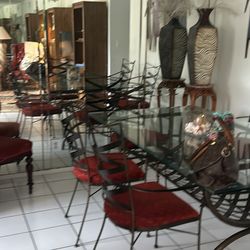 Dining Table Six Chairs Like New 