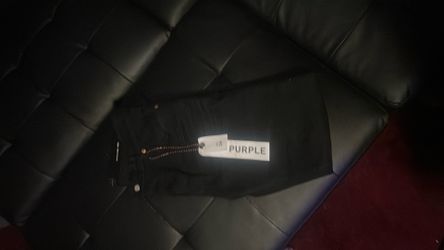 Jet Black Purple jeans