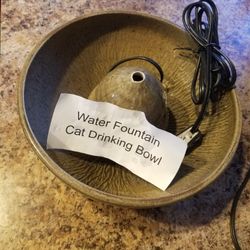 Water fountain, cat Bowl
