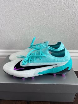 Nike Phantom GX Elite AG Pro Peak Ready Pack Cleats Turquoise Mens 8.5 Womens 10