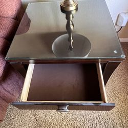 End Tables With Drawer