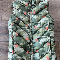 GAP Kids Girls Puffer Vest Size L 10-12