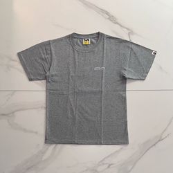 BAPE A Bathing Ape Patch Tee Gray Size Small