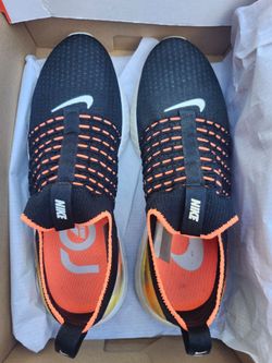 Nike React Phantom Run Flyknit 2 Premium Women's Size 11 Black Mango DD9668-001