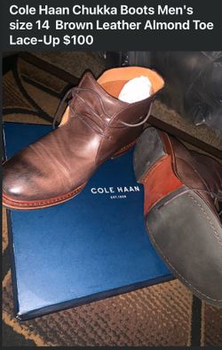 Cole haan chukka boots