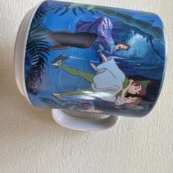 Vintage Disney Peter Pan Coffee Mug