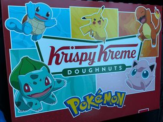 Krispy Kreme Pokémon box