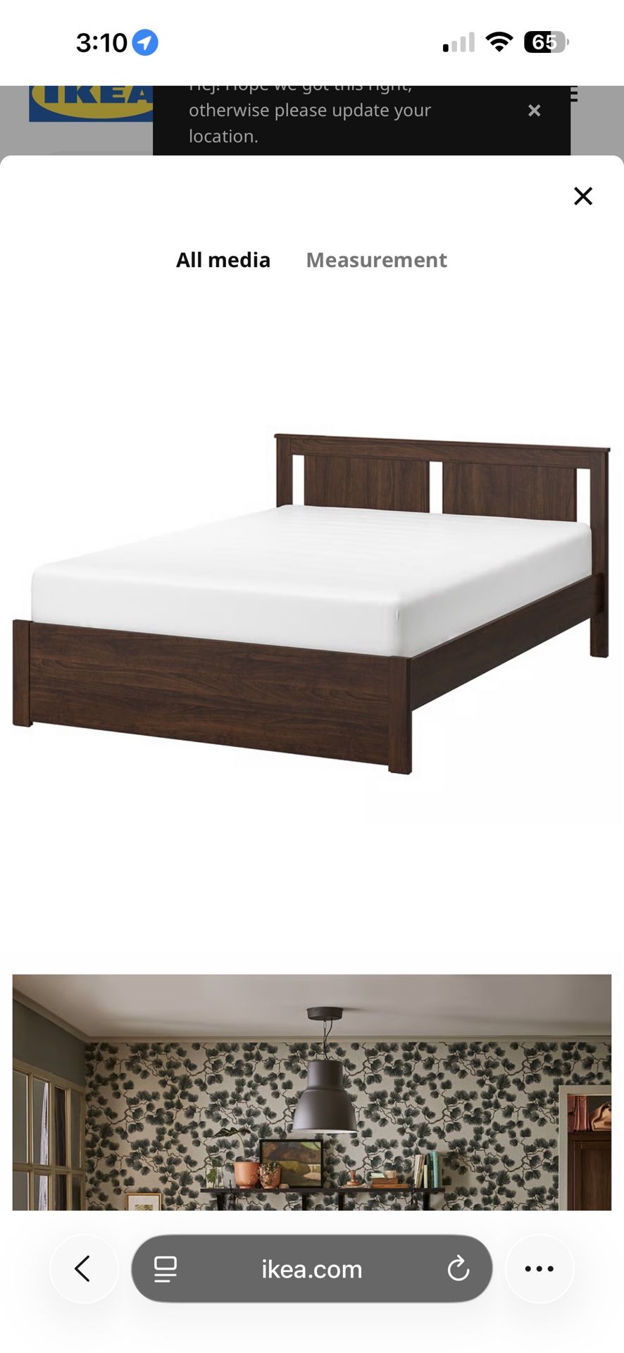 QUEEN bed Frame