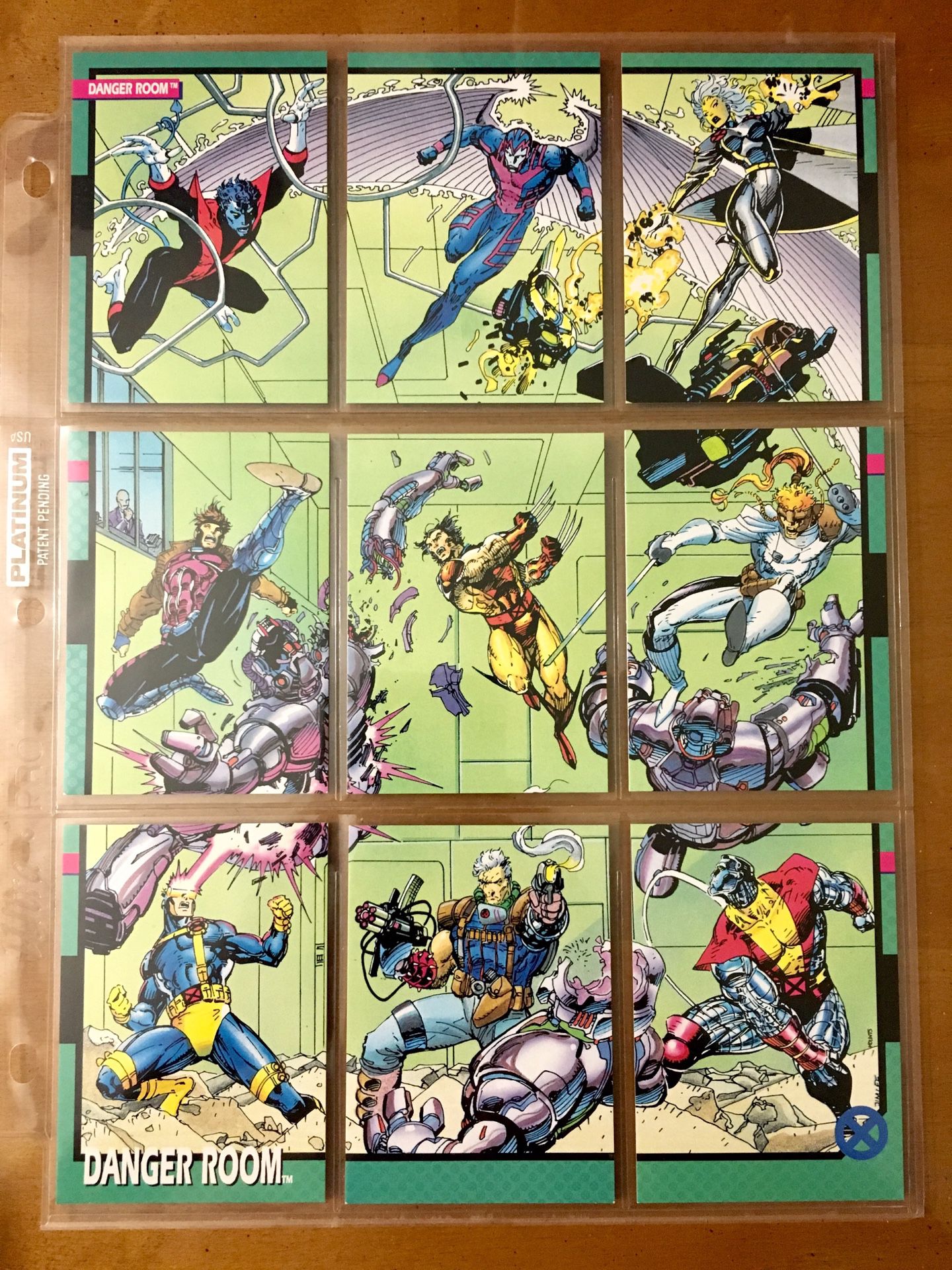 Rare X-Men 92’ impel trading cards