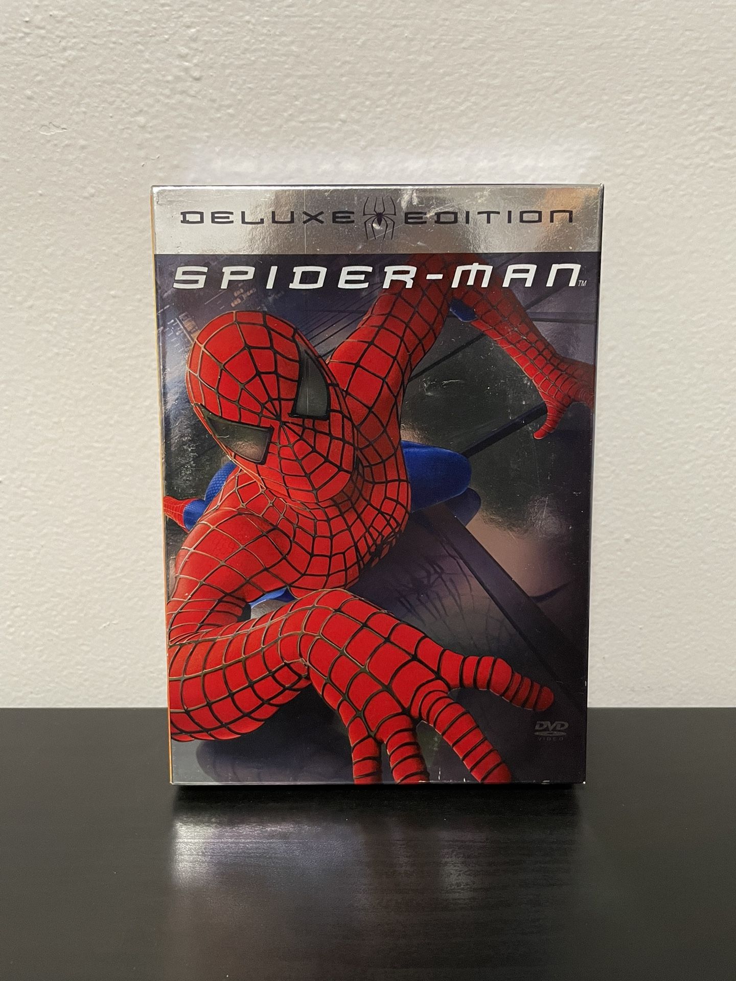Spider-Man Deluxe Edition DVD 1+2 Box Set Widescreen Marvel Tobey Maguire 3 Disc