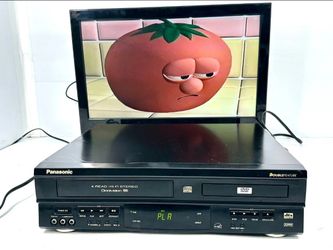Panasonic PV-D4742 DVD VCR Combo Player VHS 4 Head, video, only audio cd playing