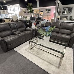 2 Pc RECLINER SOFA AND LOVESEAT 