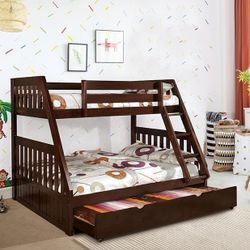 Twin/Full Bunk Bed