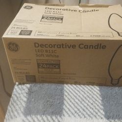 GE Decorative Candle LED B11C Bulbs