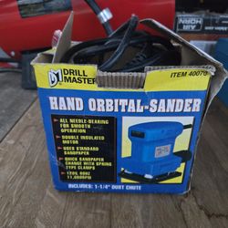 Drill Master Hand Orbital Sander