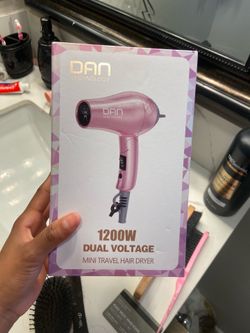 Portable hair dryer