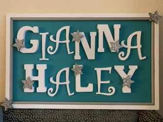 Paintings for kids with customized names