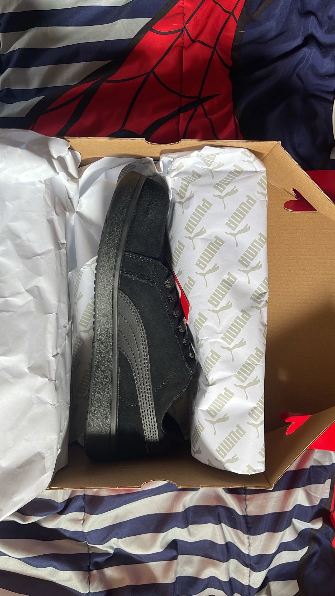 black puma steel toe shoes