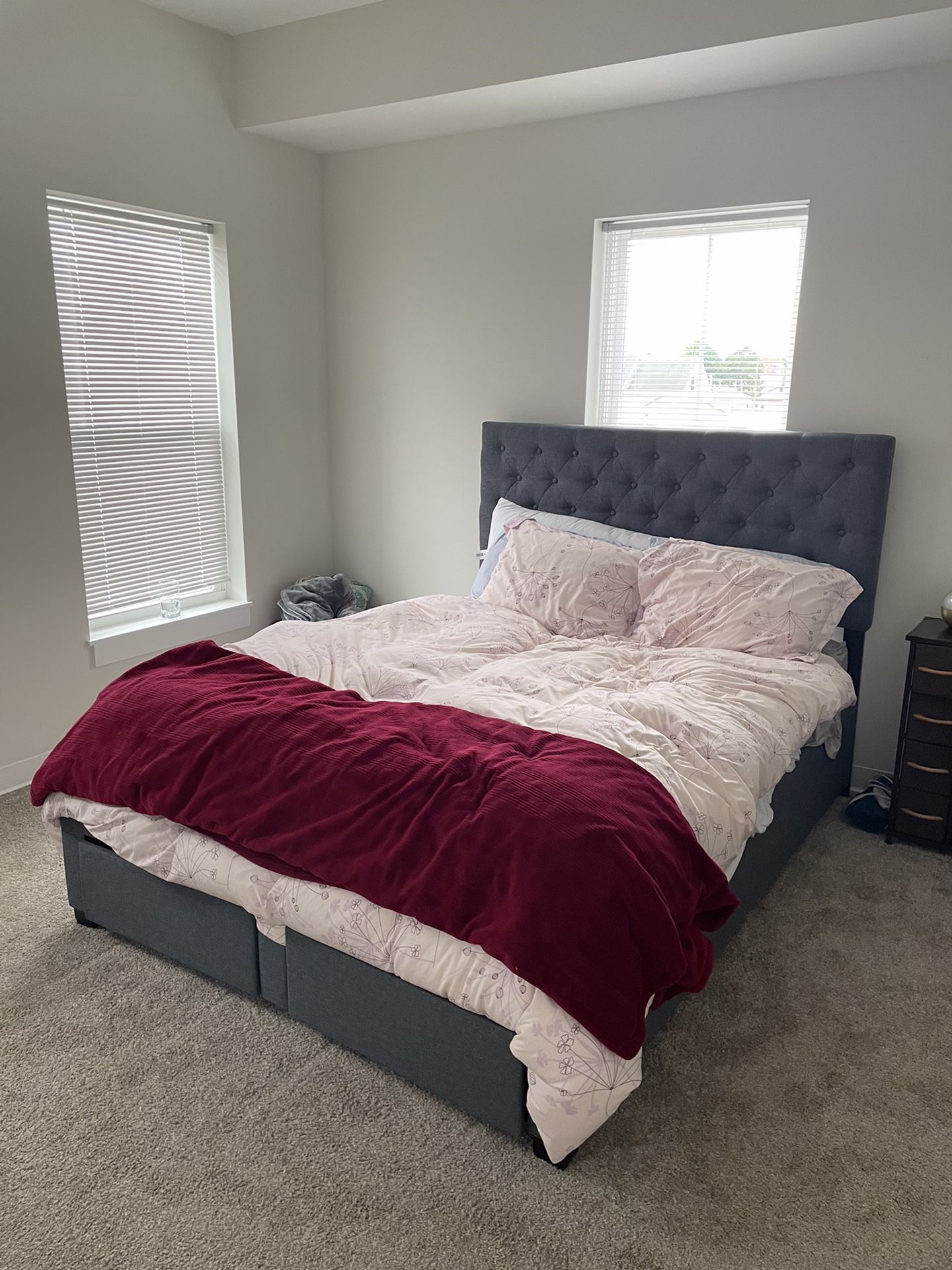 1 Year Old Queen Bed And Frame $100