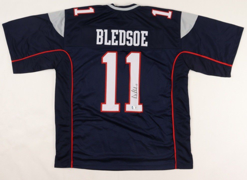 Drew Bledsoe Signed Jersey (Beckett)

New England Patriots

