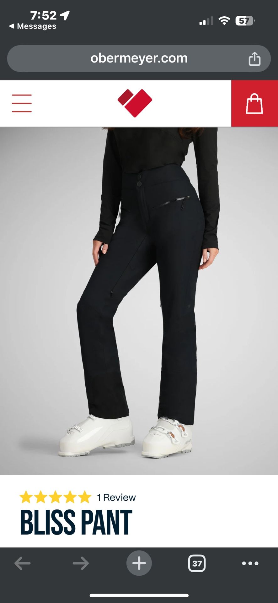 Women’s Obermeyer Bliss Ski Pants