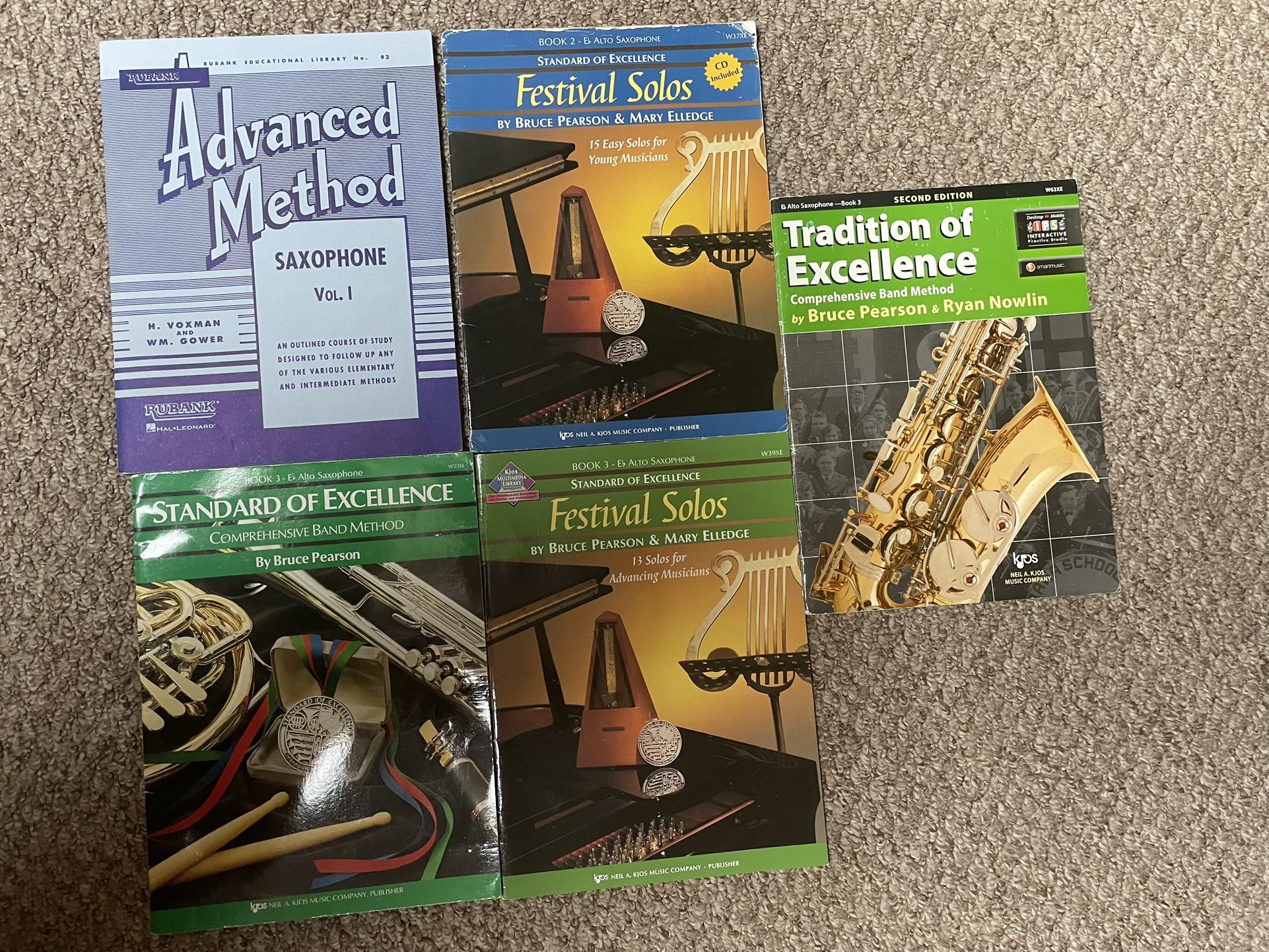 Saxophone Music Books