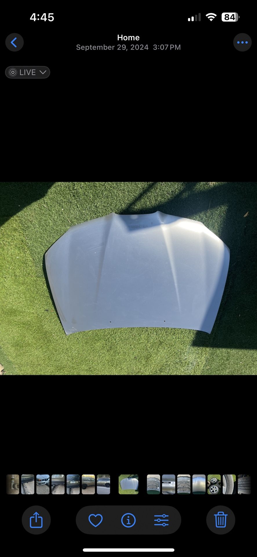 06 Subaru Impreza Hood