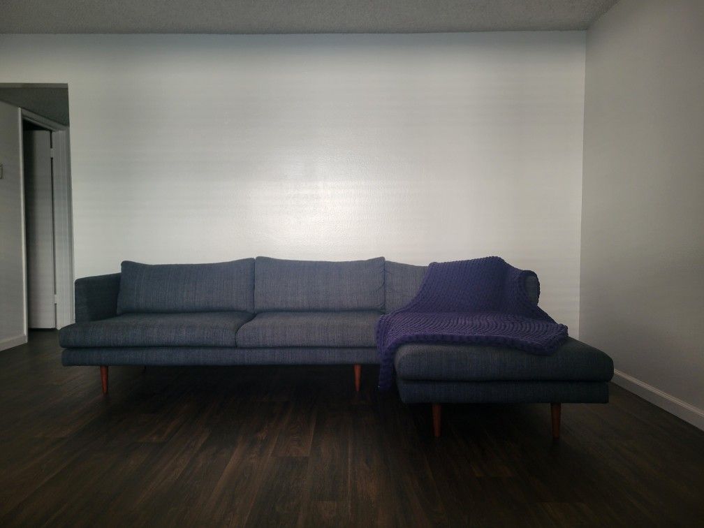 mid-century modern couch