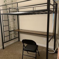 Loft Bed with Desk